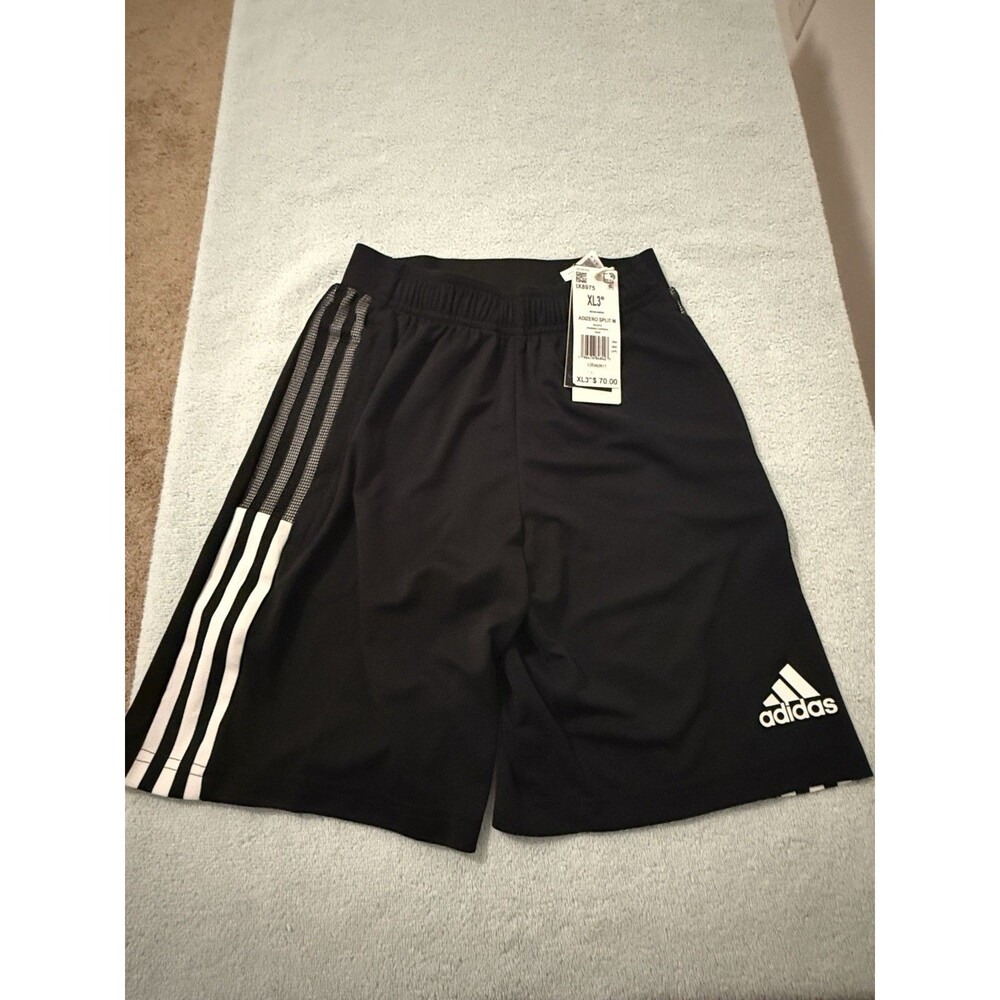Adidas Adizero 3 Inch Split Running Shorts Mens XS Black AEROREADY NWT